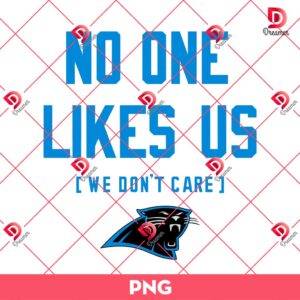 Carolina Panthers Unbothered And Proud PNG Art