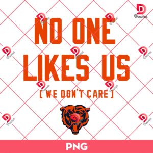 Chicago Bears Proudly Unbothered PNG Design