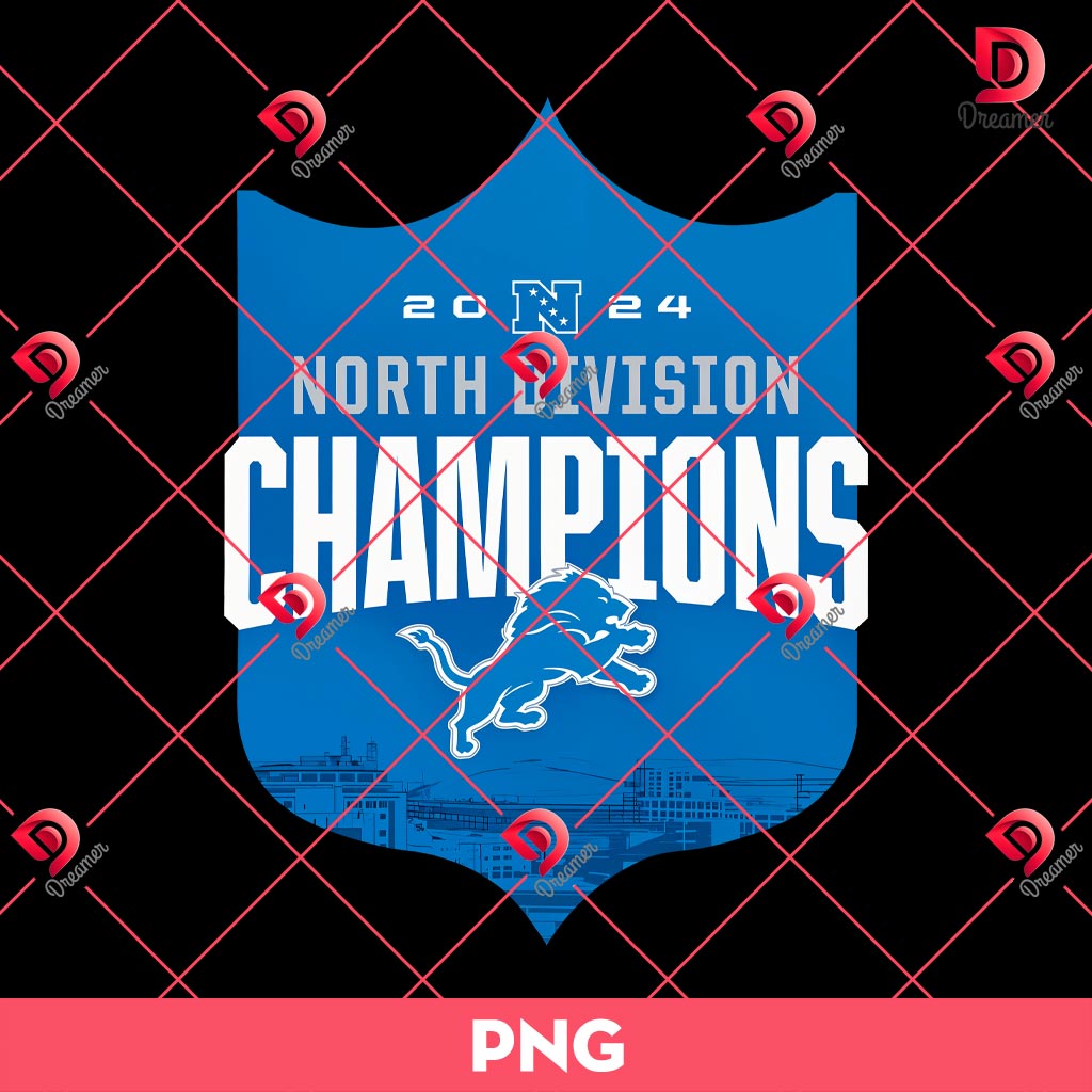 Detroit Lions Back To Back 2024 North Division Champions Png 1 Detroit Lions Back To Back 2024 North Division Champions Png