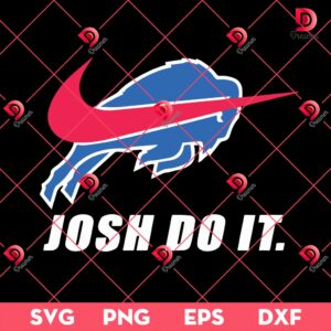 Funny Buffalo Bills Logo Nike SVG PNG, Funny Bills Jost Do It SVG PNG