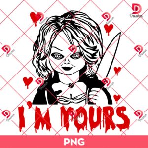 Horror Character Im Your PNG, Horror Tiffany Doll Valentine PNG, Valentine Movie Scary PNG