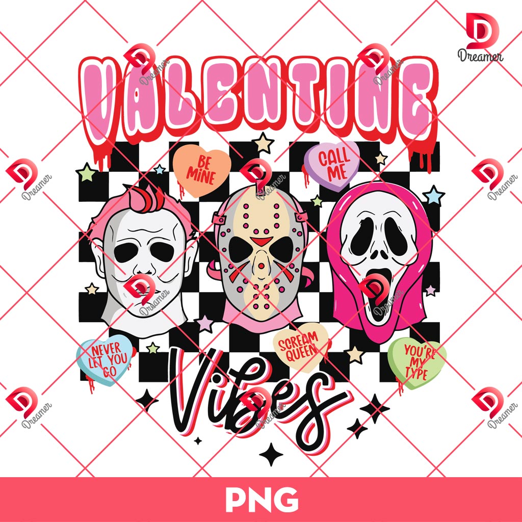 Horror Valentine Vibes PNG, Horror Killers Love PNG 1 Horror Valentine Vibes PNG, Horror Killers Love PNG