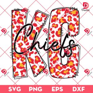 KC Chiefs SVG PNG EPS DXF, Kansas City Chiefs Football SVG PNG