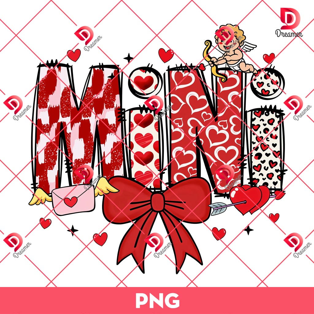 Mini Valentine Coquette Bow PNG, Happy Valentines Day Mini PNG 1 Mini Valentine Coquette Bow PNG, Happy Valentines Day Mini PNG