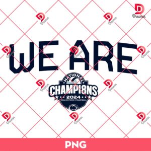 Penn State Nittany Lions 2024 National Champions PNG