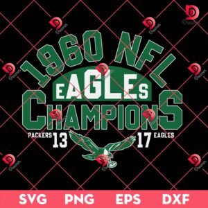 Bundle Philadelphia Eagles PNG Design, NFL Eagles Football Characters PNG Bundle 212 Retro 1960 NFL Eagles Champions SVG PNG EPS DXF