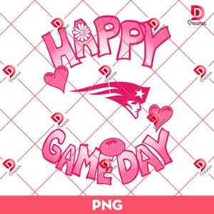 Valentines Day New England Patriots Happy Gameday PNG