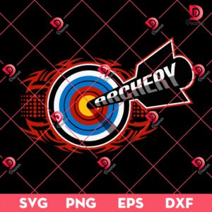 Archery SVG PNG EPS DXF Design