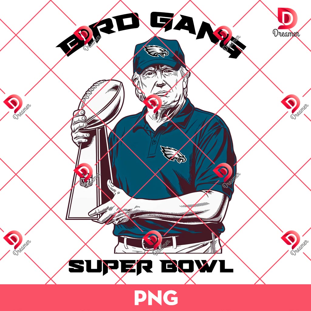 Bundle Philadelphia Eagles PNG Design, NFL Eagles Football Characters PNG Bundle 14 Bird Gang Philadelphia Eagles Donald Trump Super Bowl LIX PNG