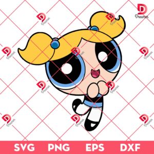 Bubbles Utonium SVG PNG EPS DXF