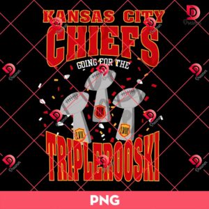 Chiefs Triplerooski PNG, Chiefs Super Bowl 2025 PNG, Kansas City Chiefs Football Super Bowl LIX PNG