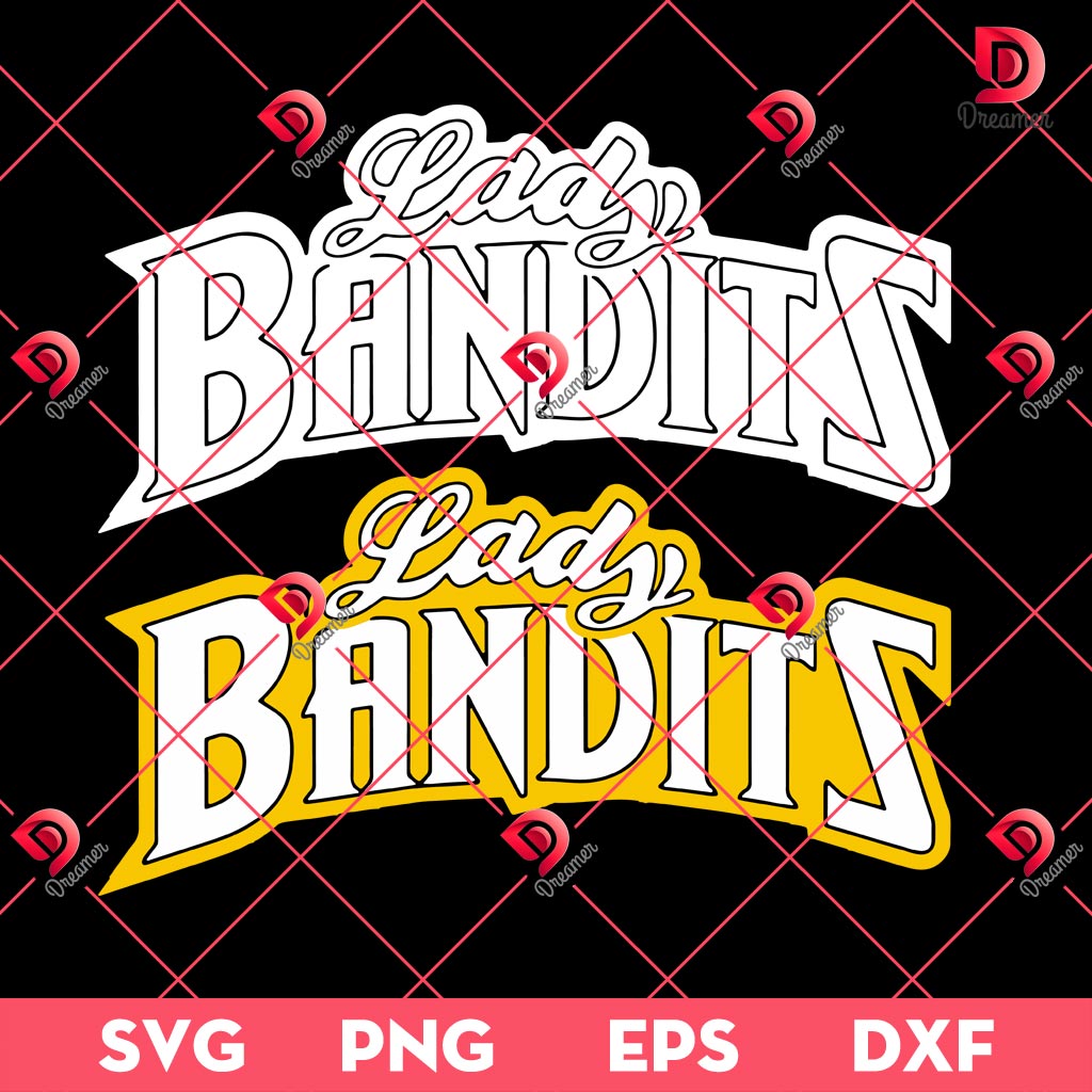 Lady Bandits SVG PNG 2 Lady Bandits SVG PNG