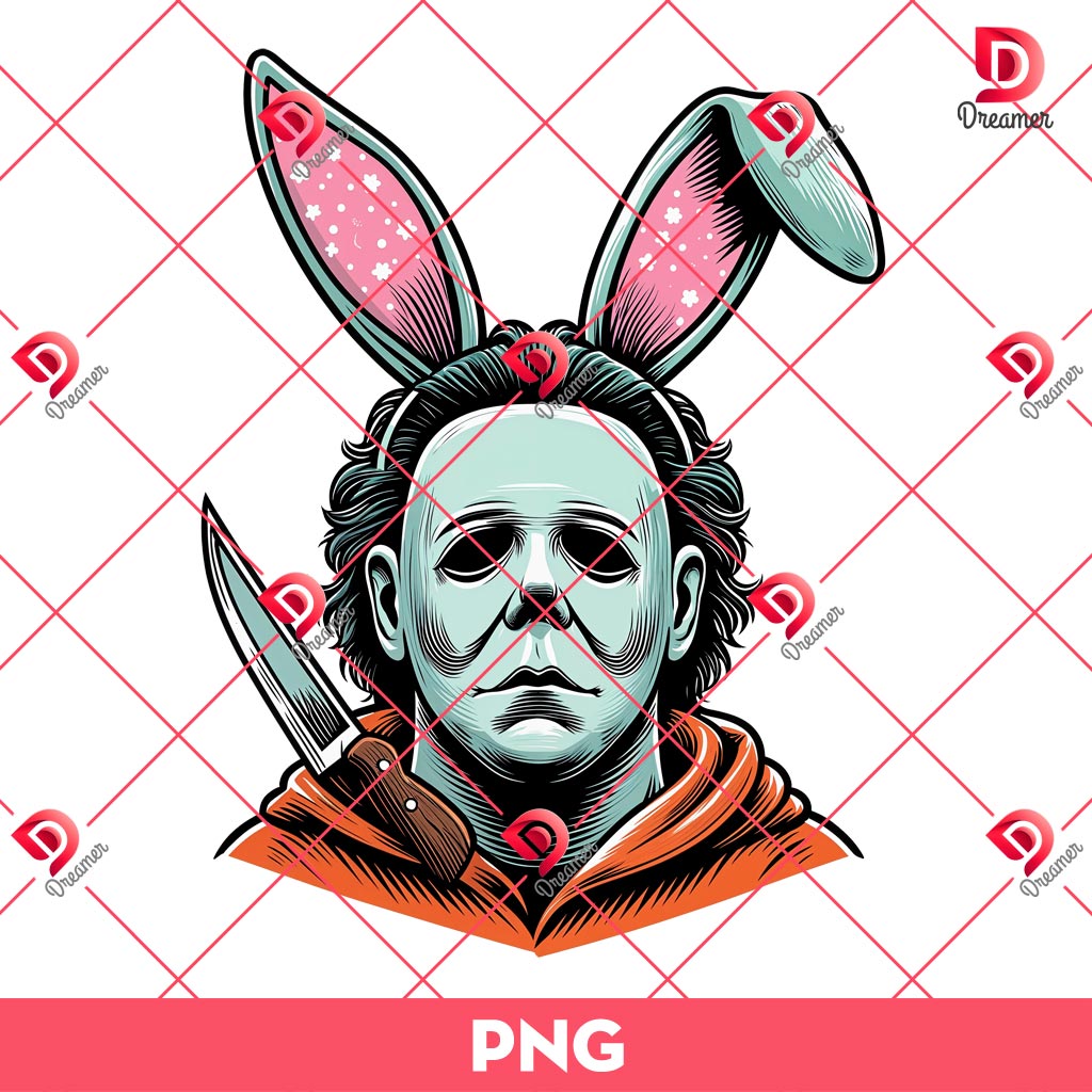 Michael Myers Bunny Easter PNG, Easter's Day Horror Killer PNG, Bunny Easter Horror Character PNG 1 Michael Myers Bunny Easter PNG, Easter's Day Horror Killer PNG, Bunny Easter Horror Character PNG