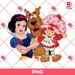 Snow White And Scooby Doo PNG, Cartoon Characters PNG