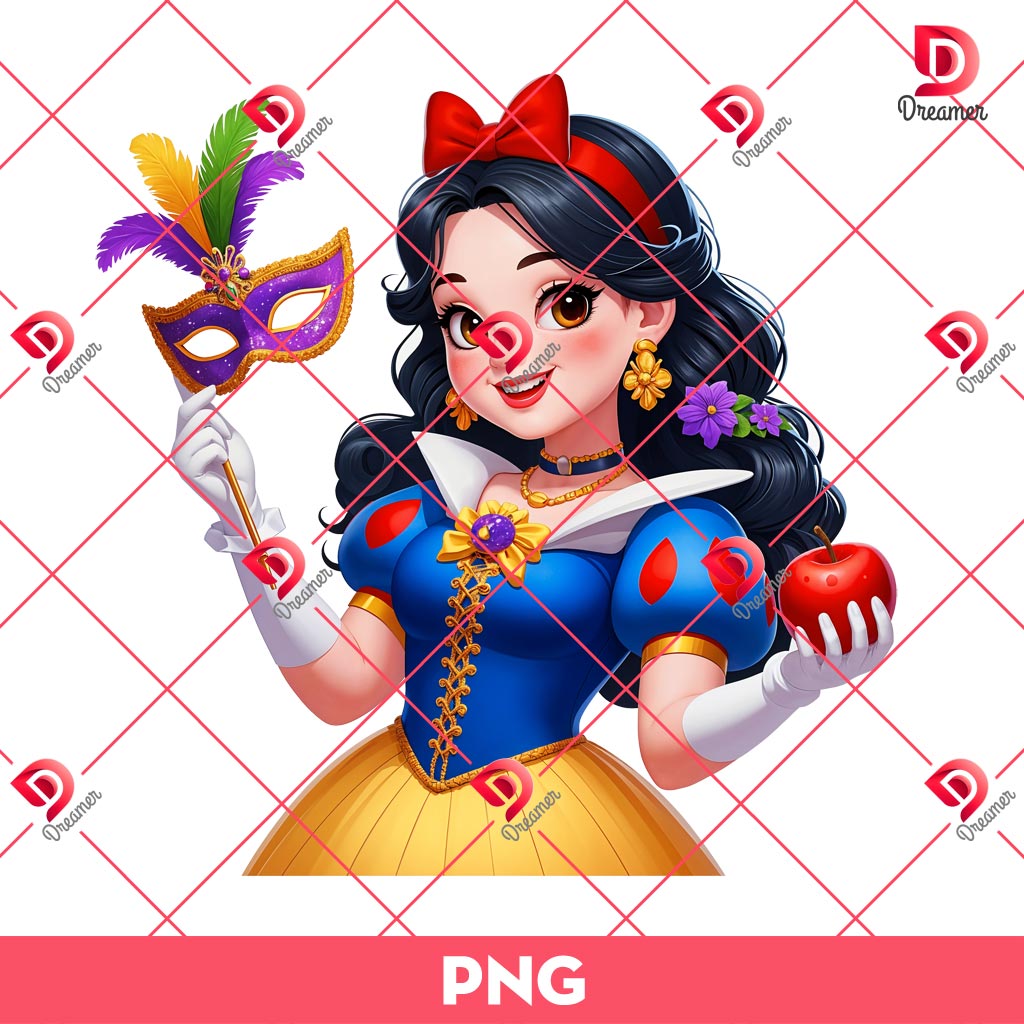 Snow White Mardi Gras PNG, Disney Princess Mardi Gras Festival PNG 1 Snow White Mardi Gras PNG, Disney Princess Mardi Gras Festival PNG
