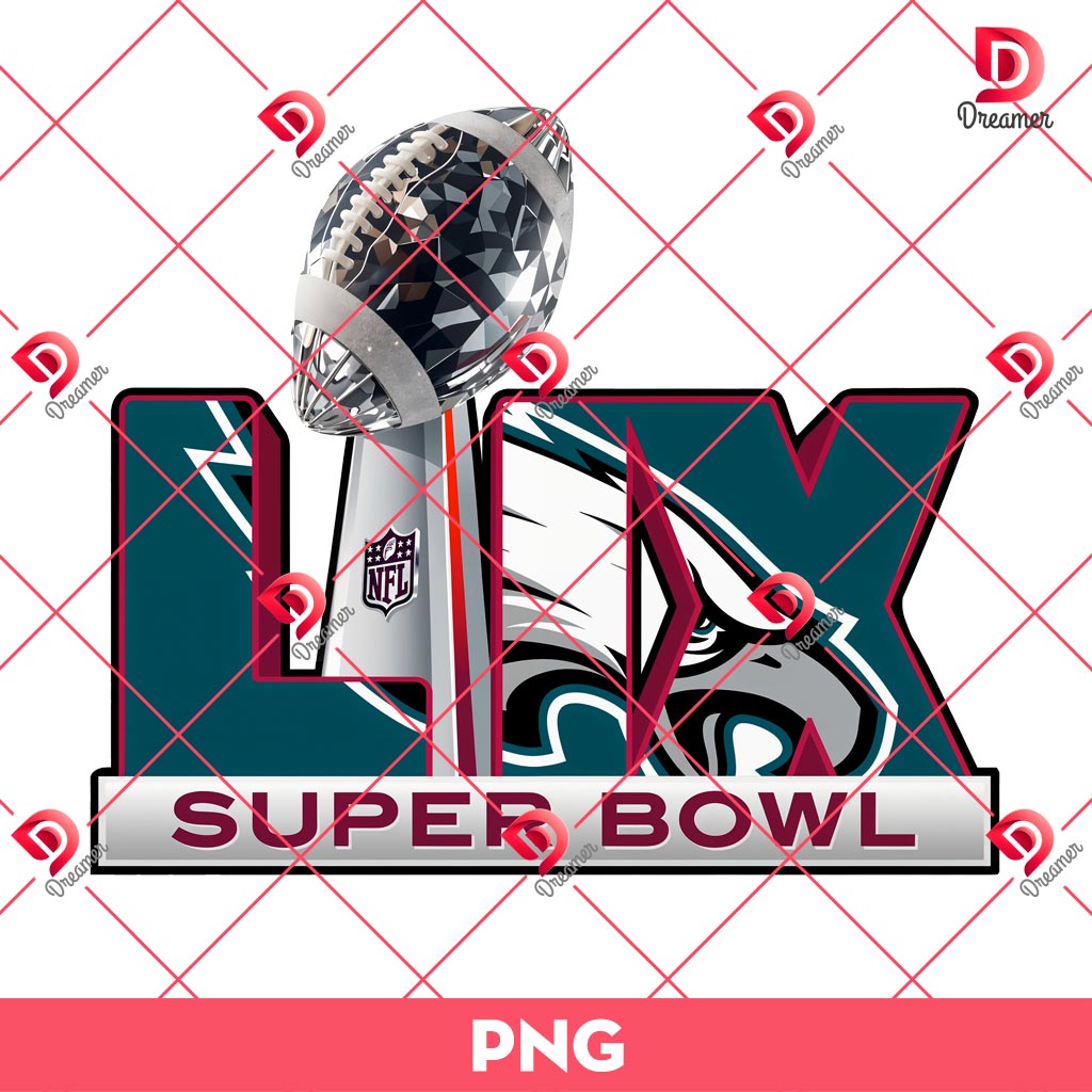 Bundle Philadelphia Eagles PNG Design, NFL Eagles Football Characters PNG Bundle 23 Super Bowl LIX 2025 Eagles PNG, Philadelphia Eagles Champions 2025 PNG