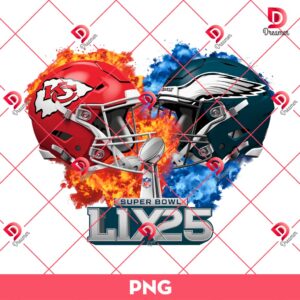 Super Bowl LIX 2025 PNG, KC Chiefs VS Philadelphia Eagles PNG, Football Champions 2025 PNG