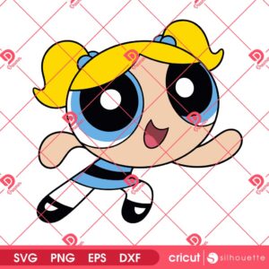 Bubbles SVG PNG EPS DXF Digital Design, PowerPuff Girl Bubbles SVG PNG