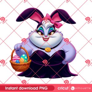 Disney Ursula Easter PNG, Ursula Bunny Easter PNG