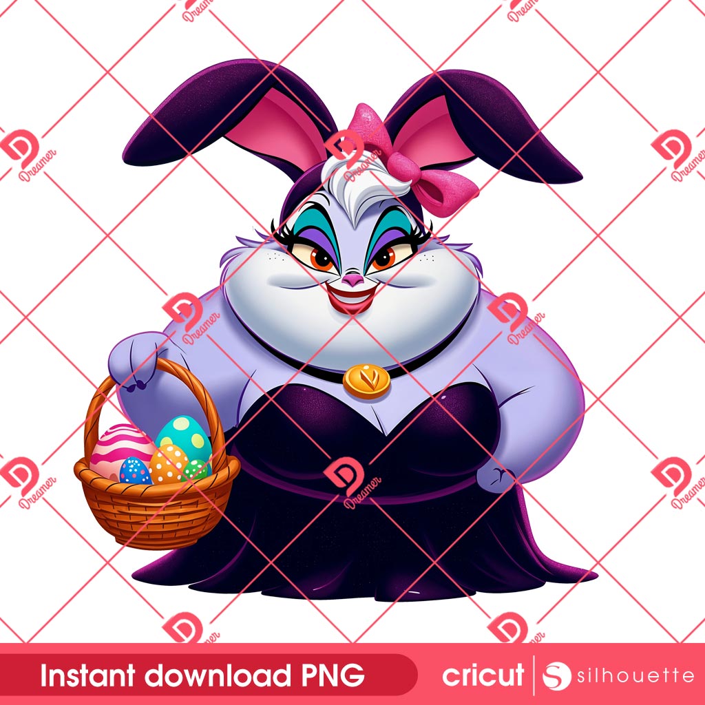 Disney Ursula Easter PNG, Ursula Bunny Easter PNG 1 Disney Ursula Easter PNG, Ursula Bunny Easter PNG