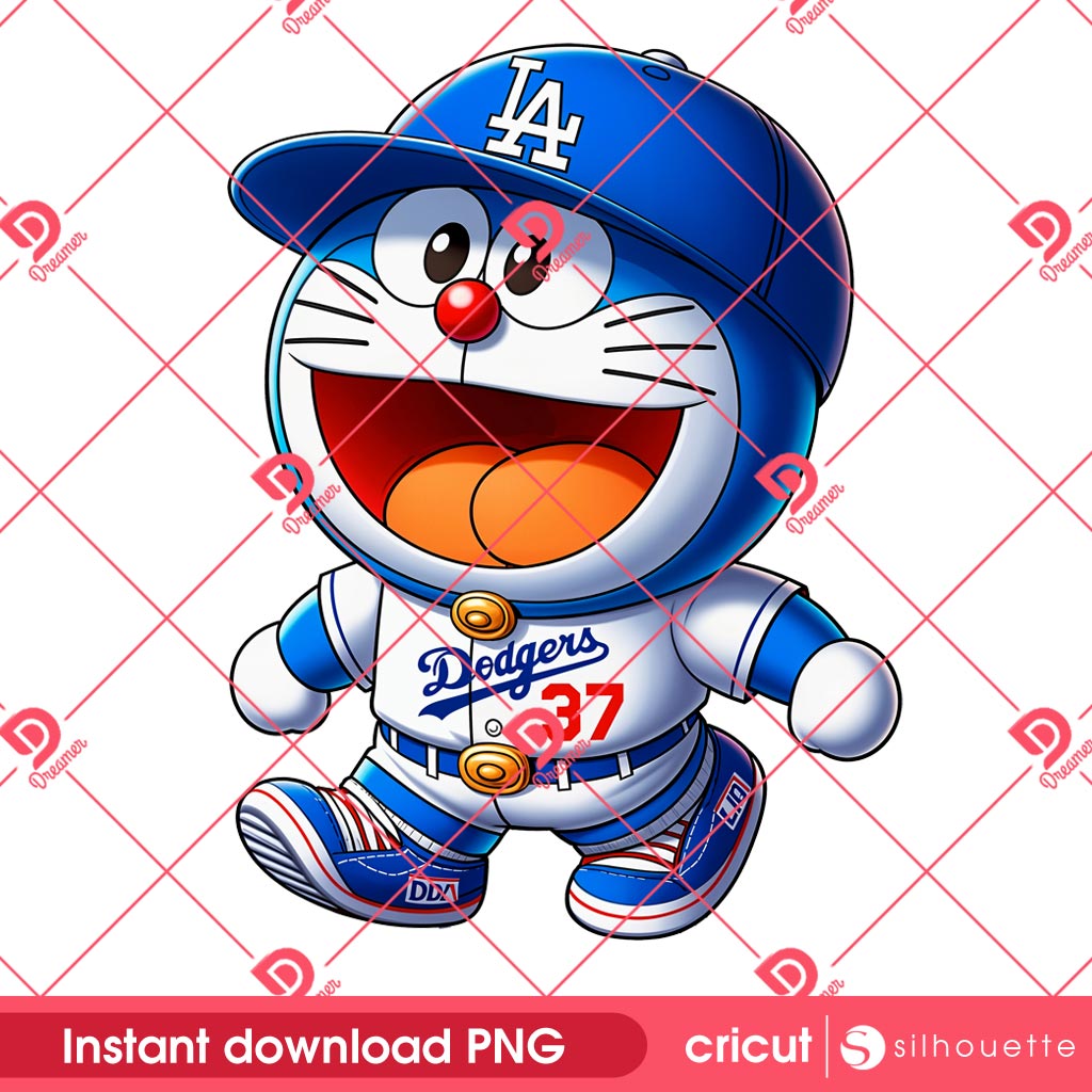 Doraemon Los Angeles Dodgers PNG, Doraemon Baseball LA Dodgers PNG, Cartoon Character MLB Sport PNG 1 Doraemon Los Angeles Dodgers PNG, Doraemon Baseball LA Dodgers PNG, Cartoon Character MLB Sport PNG