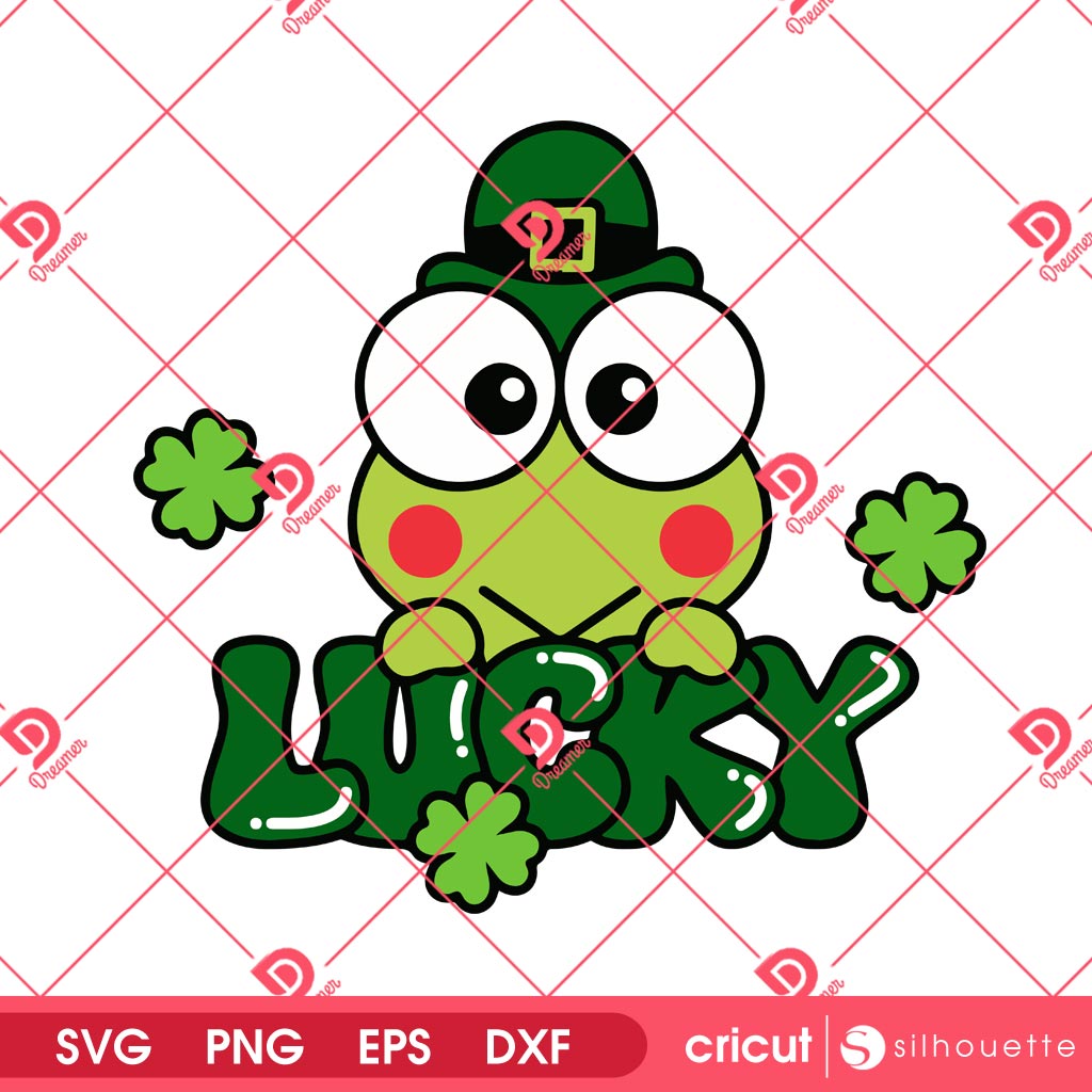 Keroppi St Patricks Day SVG PNG, Lucky Shamrock Keroppi PNG SVG, Sanrio St Patricks SVG 1 Keroppi St Patricks Day SVG PNG, Lucky Shamrock Keroppi PNG SVG, Sanrio St Patricks SVG