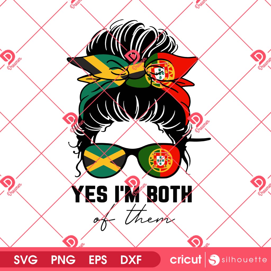 Mexicana Girl Yes Im Both Of Them SVG PNG, Half Jamaican Half Portuguese Girl SVG PNG, Jamaica Portugal Flag SVG PNG 1 Mexicana Girl Yes Im Both Of Them SVG PNG, Half Jamaican Half Portuguese Girl SVG PNG, Jamaica Portugal Flag SVG PNG