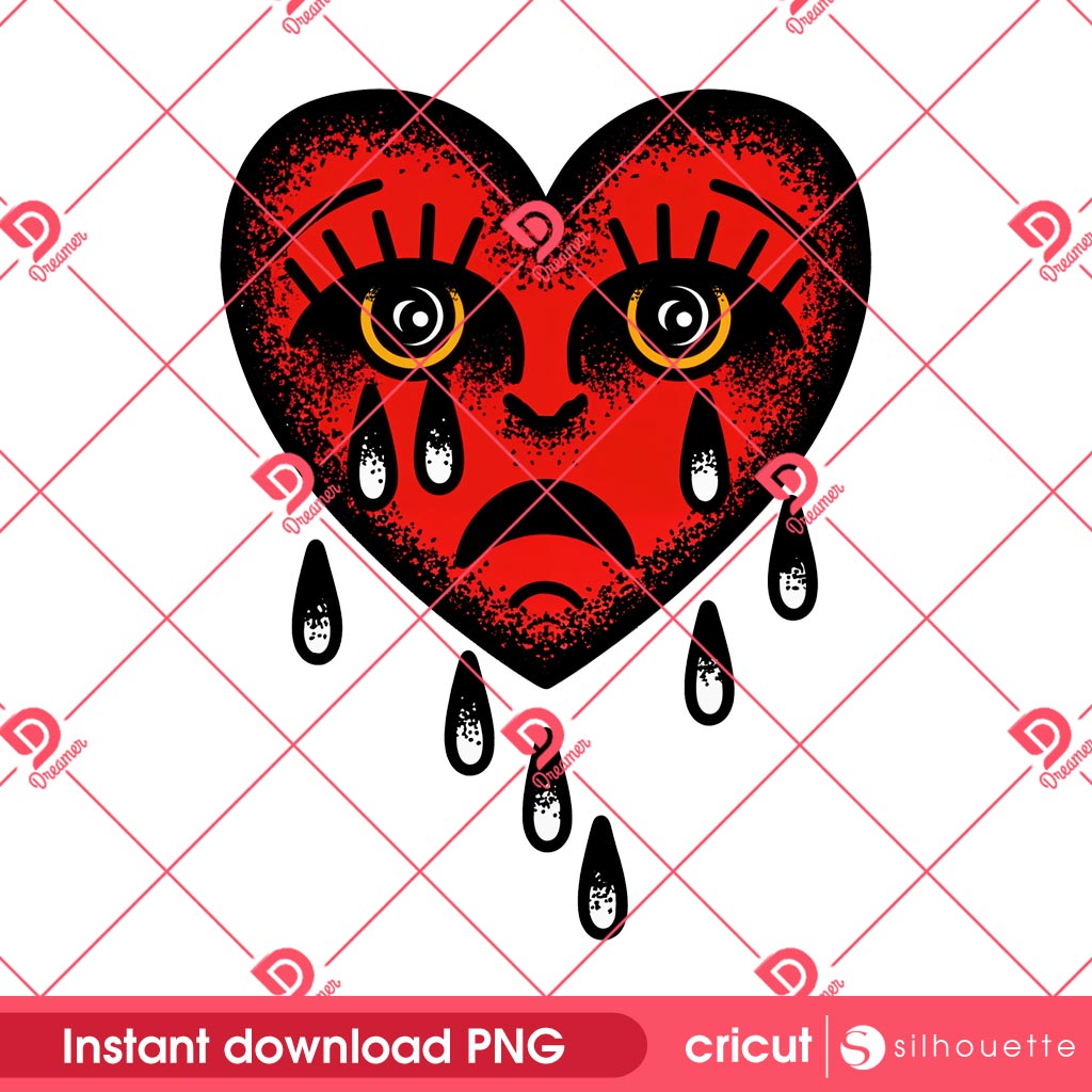 Sad Heart Tattoo PNG 2 Sad Heart Tattoo PNG