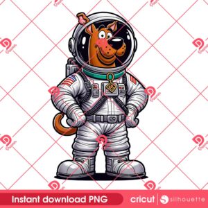 Scooby Doo Astronaut PNG, Scooby Doo In Space PNG
