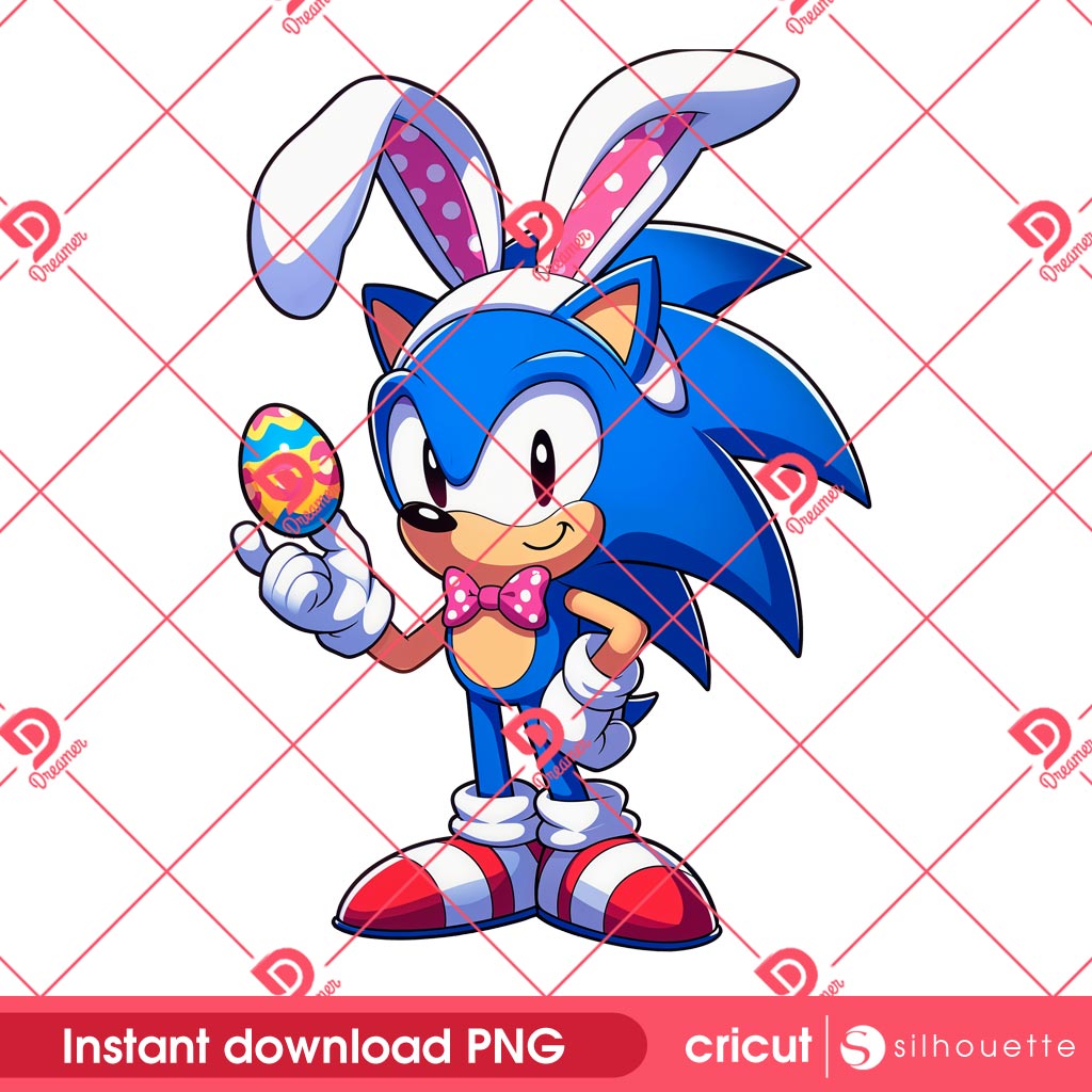 Sonic Bunny Easter Day PNG, Happy Easter Sonic PNG 1 Sonic Bunny Easter Day PNG, Happy Easter Sonic PNG