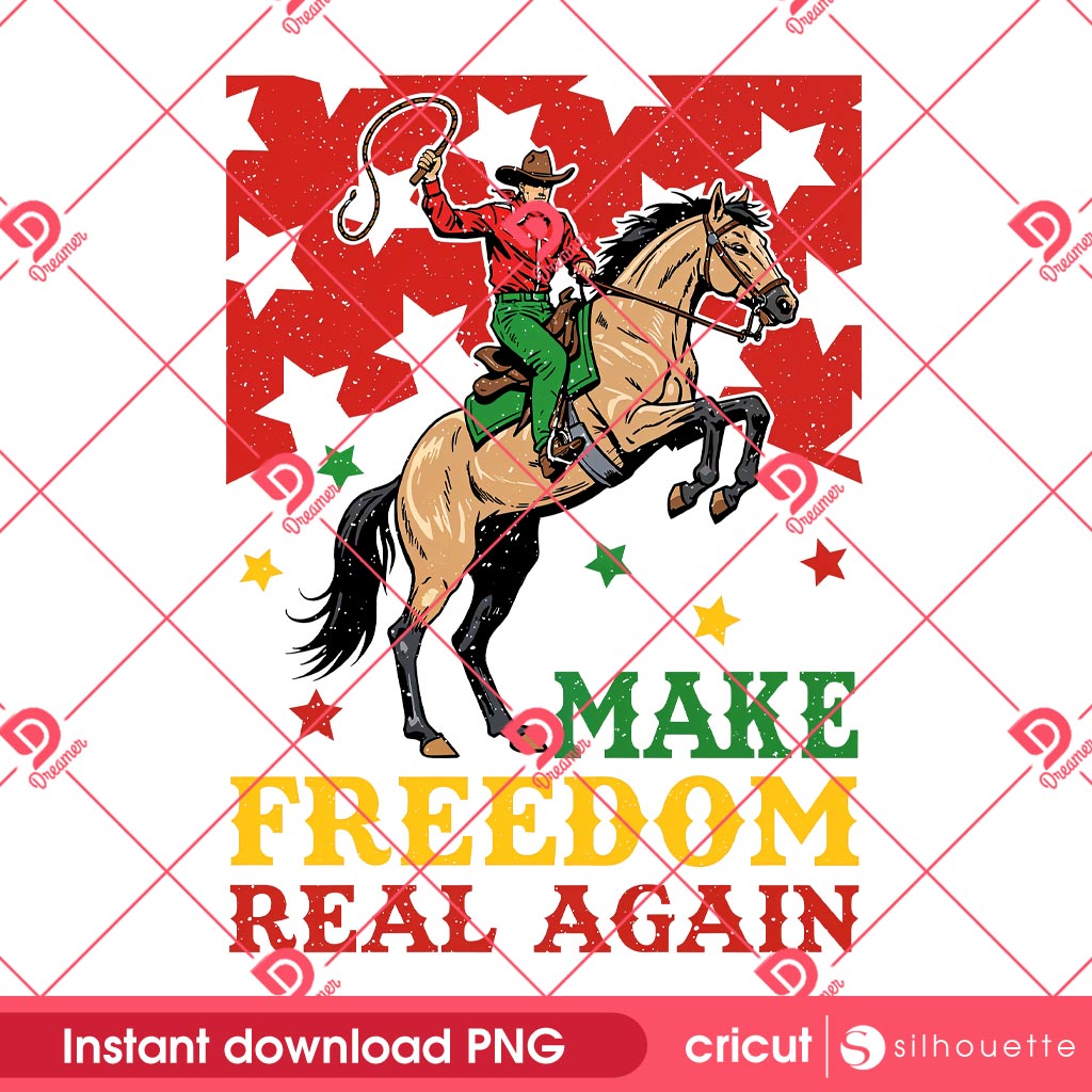 Afro Cowboy Juneteenth Realize Freedom Again PNG, Junteenth PNG 1 Afro Cowboy Juneteenth Realize Freedom Again PNG, Junteenth PNG