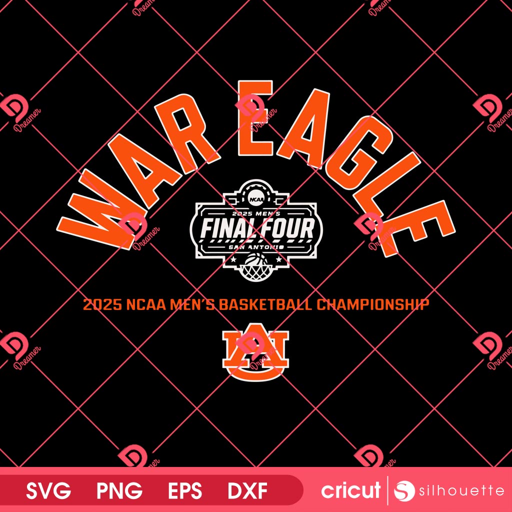 Auburn Tigers Final Four SVG PNG, War Eagle Basketball Spirit SVG PNG 1 Auburn Tigers Final Four SVG PNG, War Eagle Basketball Spirit SVG PNG