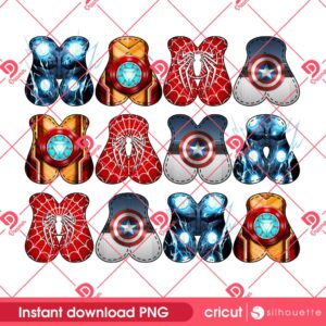 Avengers Mama PNG, Superhero Mama PNG, Happy Mothers Day Avengers Superhero PNG