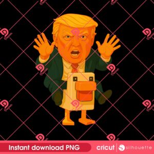 Chicken Jockey Minecraft Antitrump PNG, Donald Trump Chicken Minecraft PNG