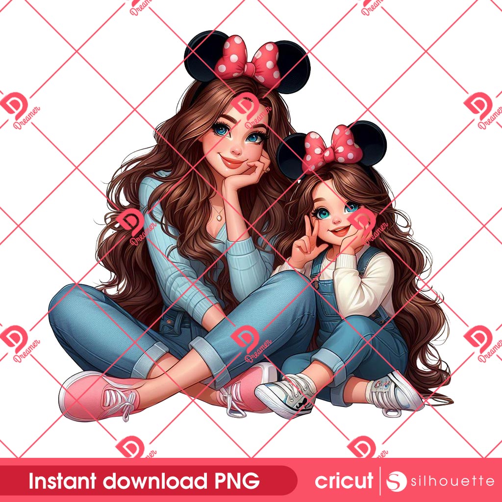 Disney Mama And Daughter PNG, Disney Mom PNG, Happy Mothers Day PNG 3 Disney Mama And Daughter PNG, Disney Mom PNG, Happy Mothers Day PNG 3