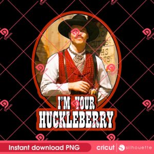 Doc Holliday Im Your Huckleberry PNG