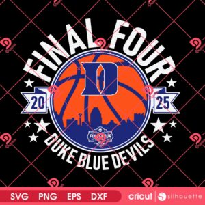 Duke Blue Devils 2025 Final Four SVG PNG, Mens Basketball Magic SVG PNG