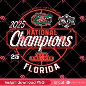 Florida Gators Basketball 2025 PNG, Florida Gators Final Four 2025 PNG, Florida Basketball Championship PNG