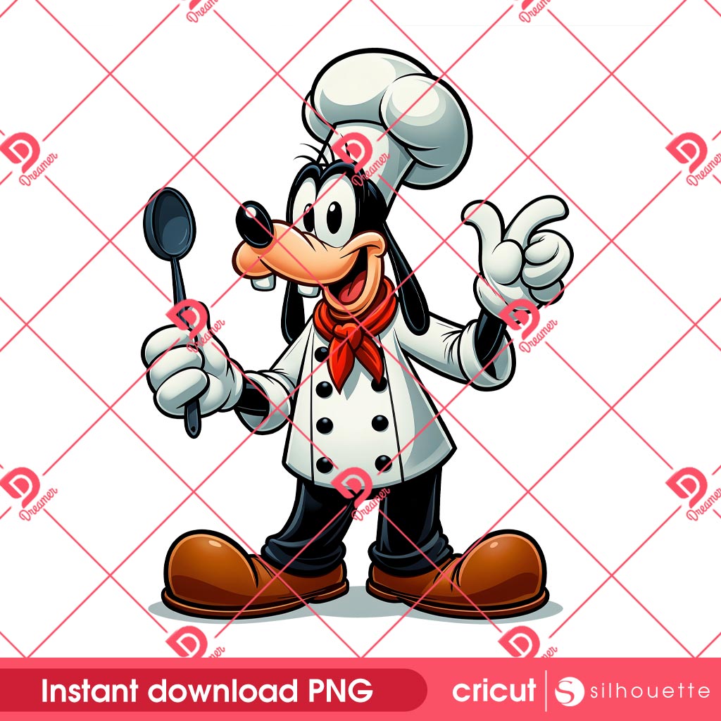 Goofy Chef PNG, Disney Goofy's Occupation PNG 2 Goofy Chef PNG Disney Goofys Occupation PNG