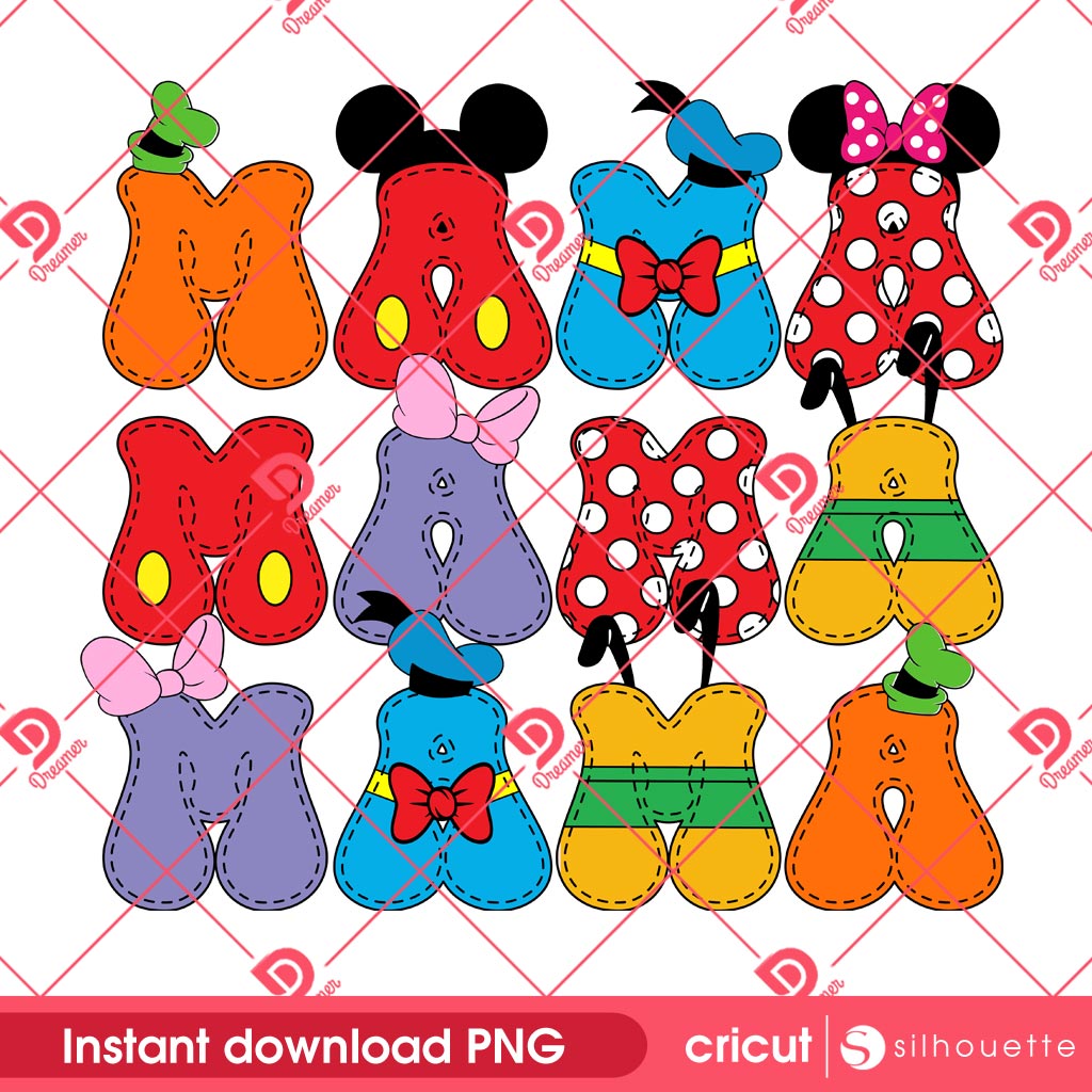 Mickey Mama PNG, Disney Mothers Day PNG, Mickey Mom PNG 1 Mickey Mama PNG, Disney Mothers Day PNG, Mickey Mom PNG