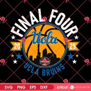 Ucla Bruins 2025 Final Four SVG PNG, Womens Basketball Glory SVG PNG