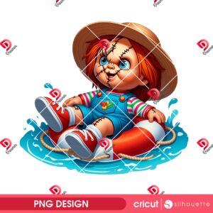 Chucky Hello Summer 2025 PNG, Horror Killers Chucky Summer 2025 PNG