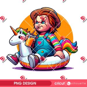 Chucky Summer PNG, Horror Killers Summer PNG