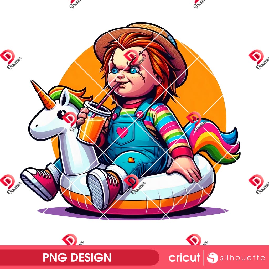 Chucky Summer PNG, Horror Killers Summer PNG 2 Chucky Summer PNG, Horror Killers Summer PNG