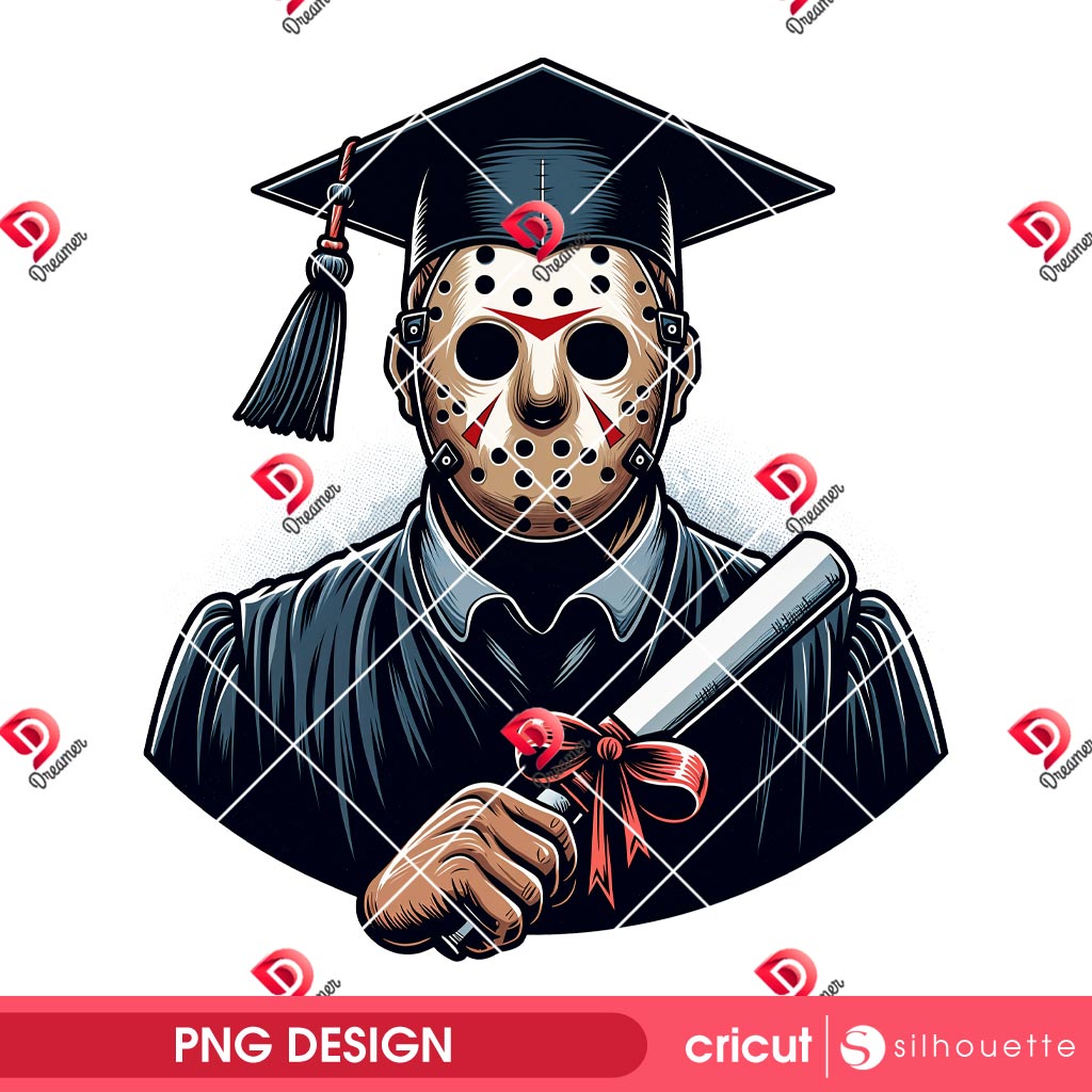 Jason Voorhees Graduation 2025 PNG, Horror School PNG, Horror Killer Graduation PNG 1 Jason Voorhees Graduation 2025 PNG, Horror School PNG, Horror Killer Graduation PNG