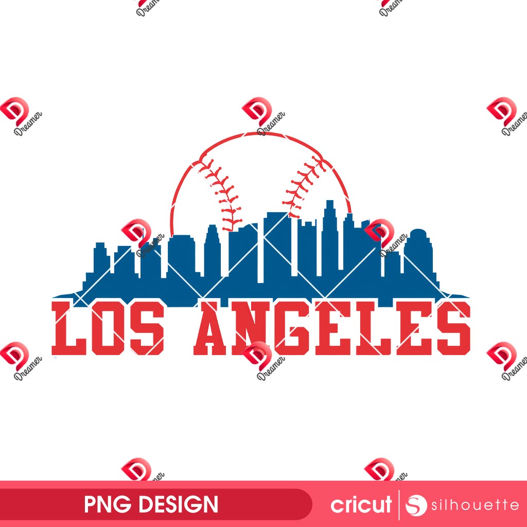 Los Angeles Baseball City Skyline PNG, Baseball Team Sport Clipart 1 Los Angeles Baseball City Skyline PNG, Baseball Team Sport Clipart