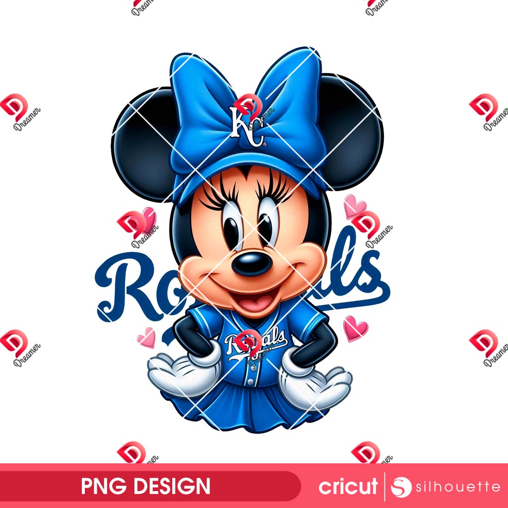 Minnie Mouse KC Royals Team PNG, Disney Minnie Baseball PNG, Disney Friends Sport PNG 1 Minnie Mouse KC Royals Team PNG, Disney Minnie Baseball PNG, Disney Friends Sport PNG
