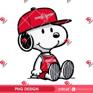 Snoopy Houston Rockets PNG, Snoopy Basketball Sport PNG, Peanuts Cartoon Snoopy NBA PNG