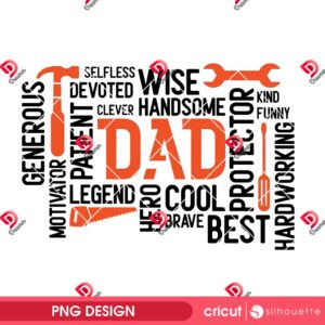 The Man The Myth Daddy The Legend PNG, Fathers Day PNG, Dad PNG