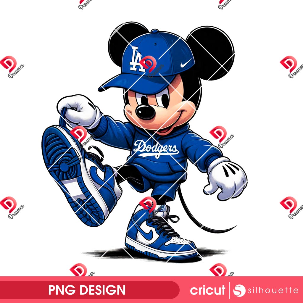 Bundle Mickey Mouse LA Dodgers PNG, Los Angeles Dodgers Disney Friends PNG Bundle, Mickey Baseball PNG 2 Baseball Mickey LA Doders PNG, Disney Mouse Friends Dodgers MLB PNG
